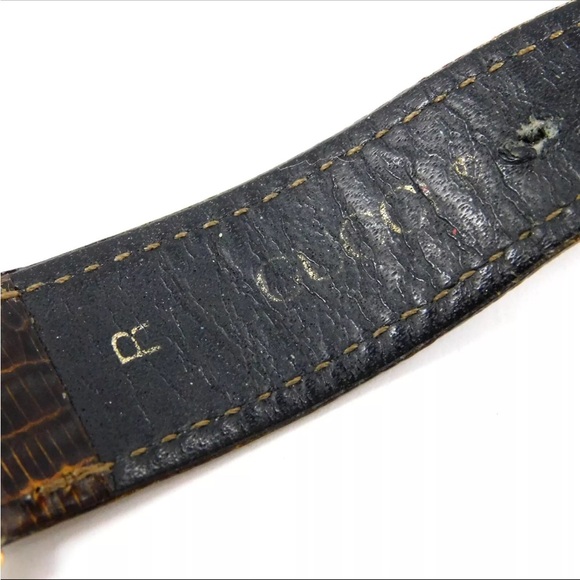 GUCCI 3000M VINTAGE GOLD VINTAGE SWISS MADE WATCH QUARTZ F86 - Picture 12 of 12